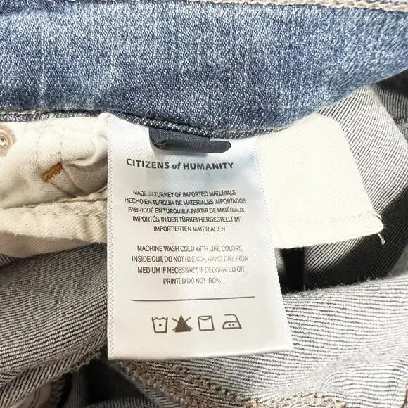 Citizens of Humanity Lilah High Rise Flare Blue Jeans Size 31 - Picture 3 of 5